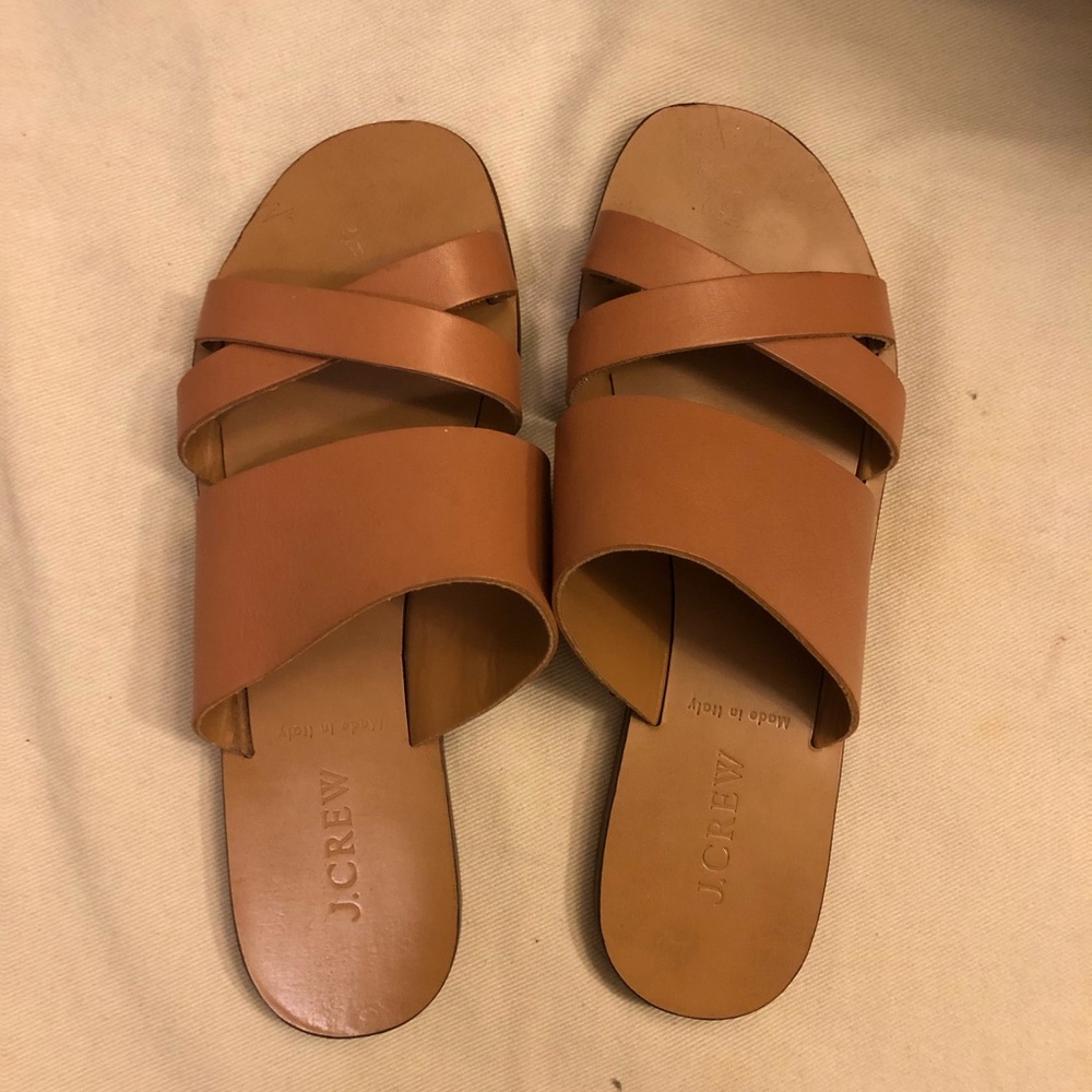 J Crew Leather Sandals
